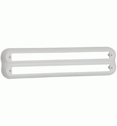 380 Series White Double Bracket 380W2B